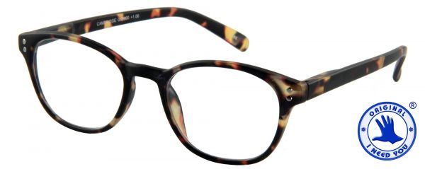Leesbril Cambridge - Havana bruin - Inclusief Etui