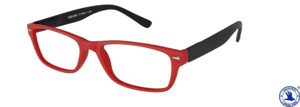 Leesbril FEELING Rood - Zwart