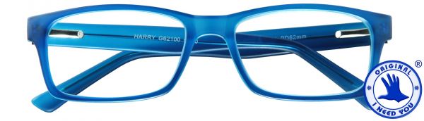 Leesbril Harry - Blauw - Met etui
