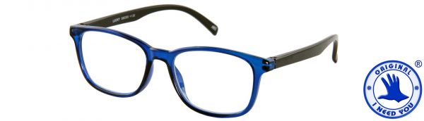 Leesbril LUCKY - Blauw-zwart