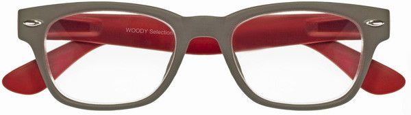 Leesbril WOODY SELECTION G42100 Grijs-rood