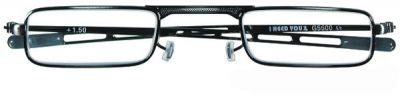 Leesbril 9 MM G5500 antiek zilver reisbril